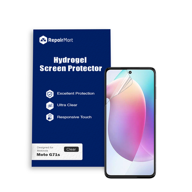 Motorola Moto G71s Compatible Premium Hydrogel Screen Protector With Full Coverage Ultra HD